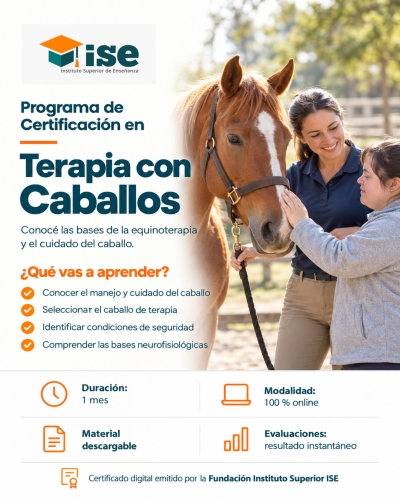 Programa de Certificación en Terapia con Caballos