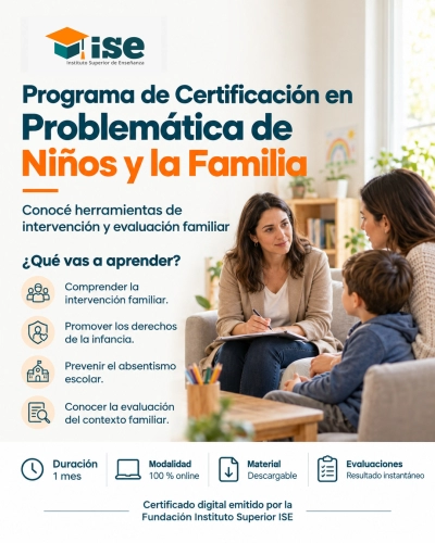 Programa de Certificación en Problemática de Niños y la Familia