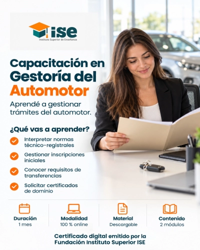 Capacitación en Gestoría del Automotor