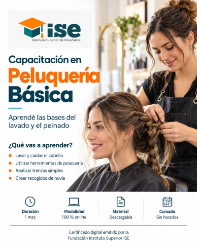 Capacitación en Peluquería Básica