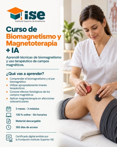 Curso de Biomagnetismo y Magnetoterapia + IA