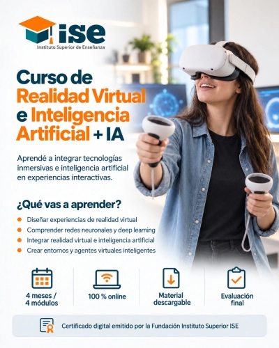 Curso de Realidad Virtual e Inteligencia Artificial + IA