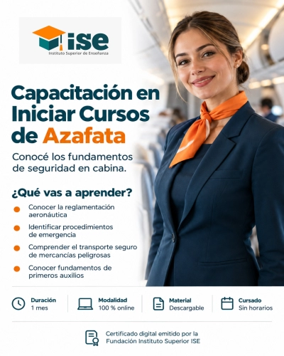 Capacitación en Iniciar Cursos de Azafata