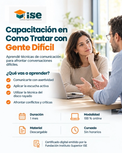 Capacitación en Como Tratar con Gente Difícil