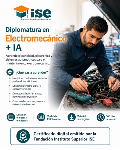Diplomatura en Electromecánico + IA
