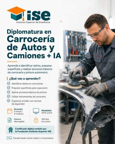 Diplomatura en Carrocería de Autos y Camiones + IA