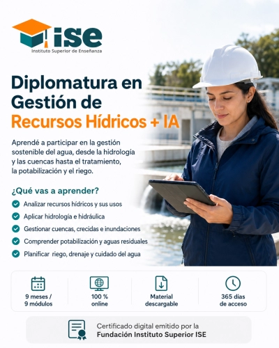 Diplomatura en Gestión de Recursos Hídricos + IA