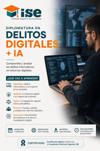 Diplomatura en Delitos Digitales + IA