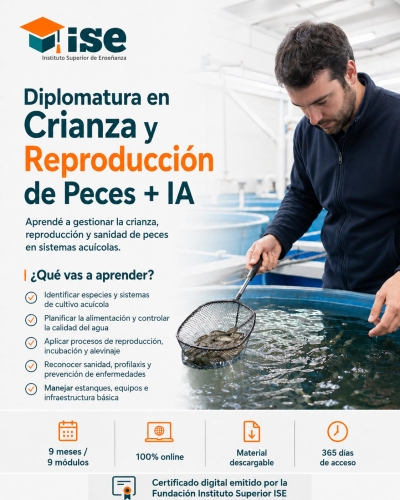 Diplomatura en Crianza y Reproducción de Peces + IA