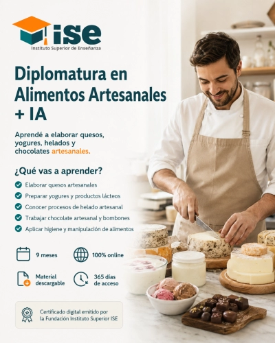 Diplomatura en Producción de Alimentos Artesanales + IA