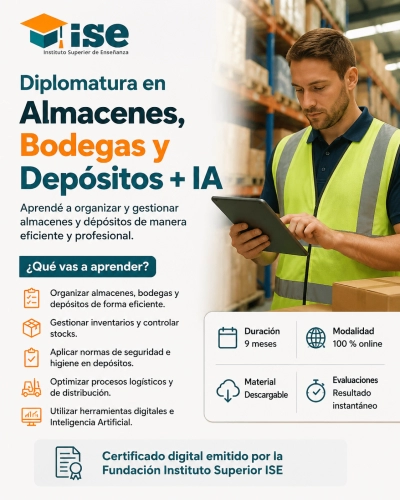 Diplomatura en Almacenes, Bodegas y Depósitos + IA