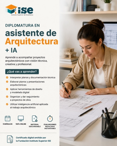 Diplomatura en asistente de Arquitectura + IA