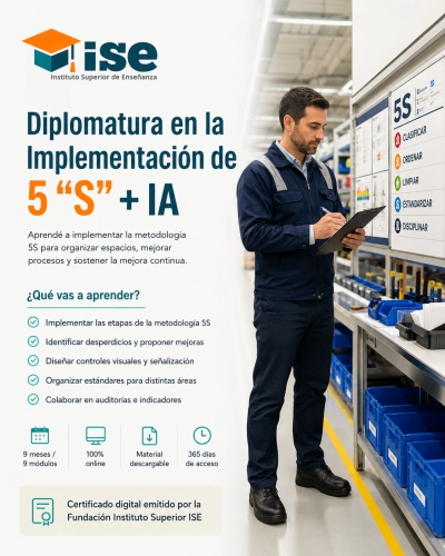 Diplomatura en la Implementación de 5 “S” + IA