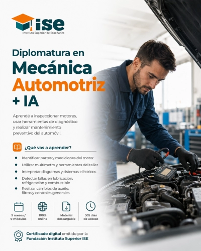 Diplomatura en Mecánica Automotriz + IA