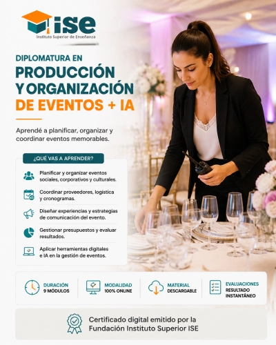Diplomatura en Producción y Organización de Eventos + IA