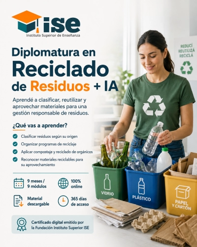 Diplomatura en Reciclado de Residuos + IA