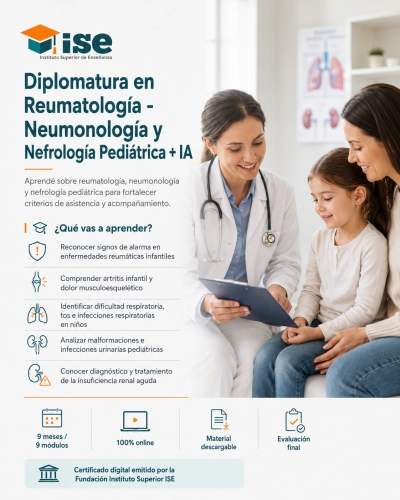 Diplomatura en Reumatología - Neumonología y Nefrología Pediátrica + IA