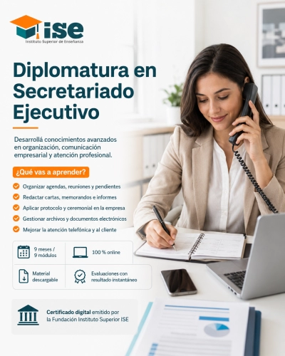 Diplomatura en Secretariado Ejecutivo + IA