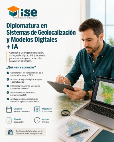 Diplomatura en Sistemas de Geolocalización y Modelos Digitales + IA