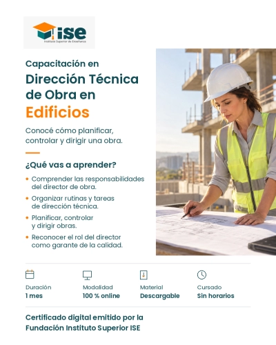 Capacitación en Dirección Técnica de Obra en Edificios