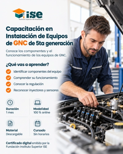 Capacitación en Instalación de Equipos de GNC de 5ta generación